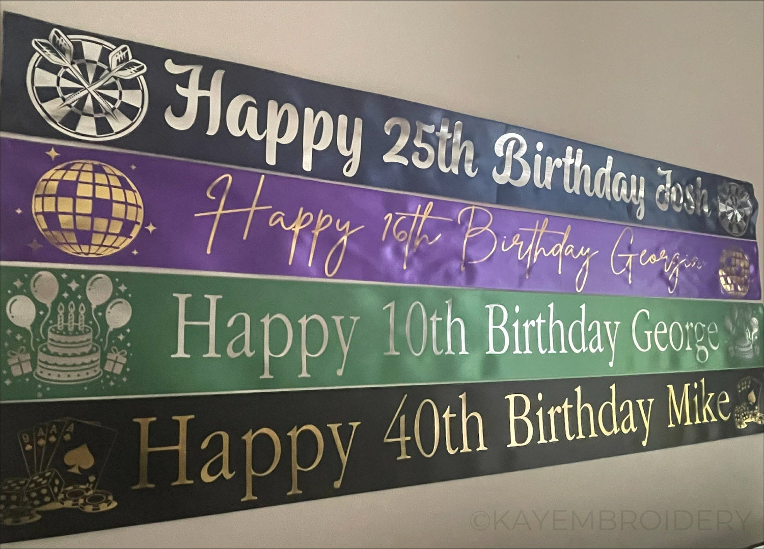 Satin Banners
