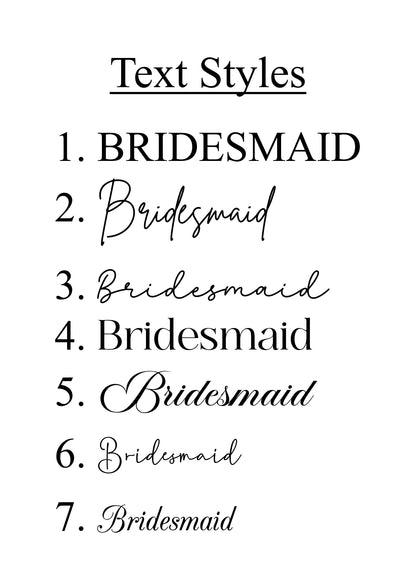 Satin Ribbon Name Place Setting Foiled and Personalised with Name Wedding, Dinner, Party